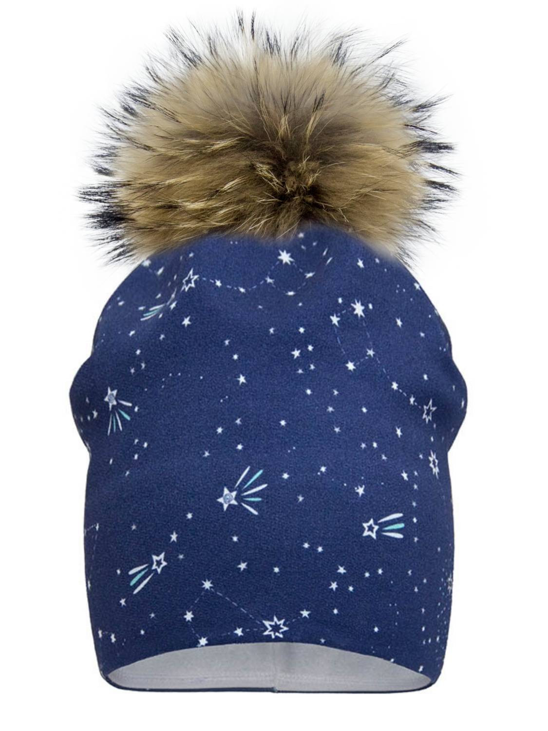 Cotton beanie for children 6 monts up 4 years, 012Lune