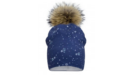 Cotton beanie for children 6 monts up 4 years, 012Lune