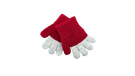 Gants tricotés pour enfant 2-4 ans, Lidia24_rouge