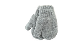 Mitaines tricotés pour enfant 0-24 mois, Mono_gris