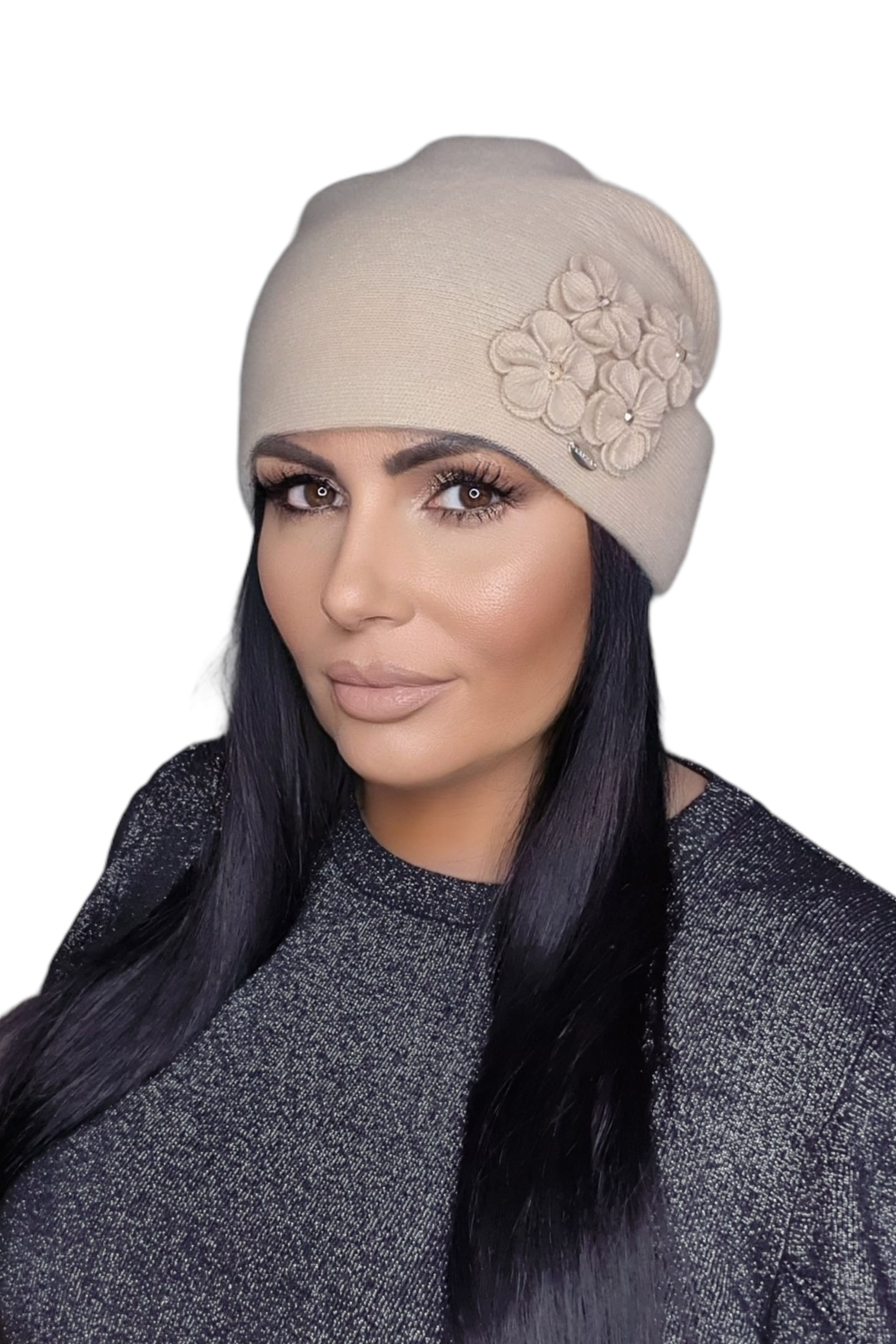 Beau chapeau d'hiver pour femmes, ANDREA-K37