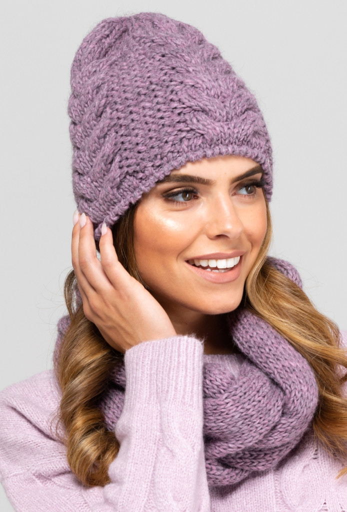 Tuque d'hiver doublée en polaire pour femmes, Idaho