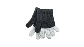 Gants tricotés pour enfant 2-4 ans, Lidia24_gris